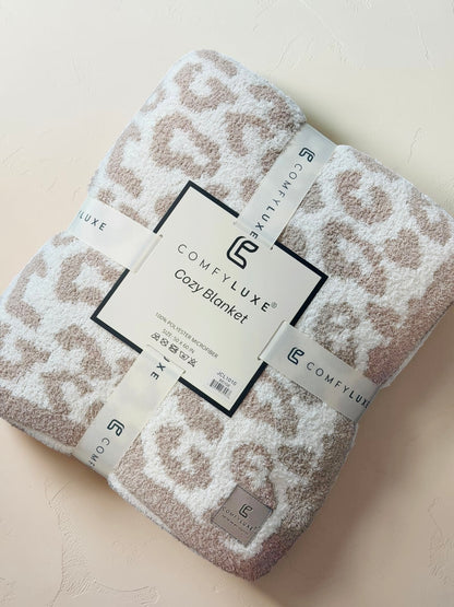 Leopard Luxe Throw Blanket