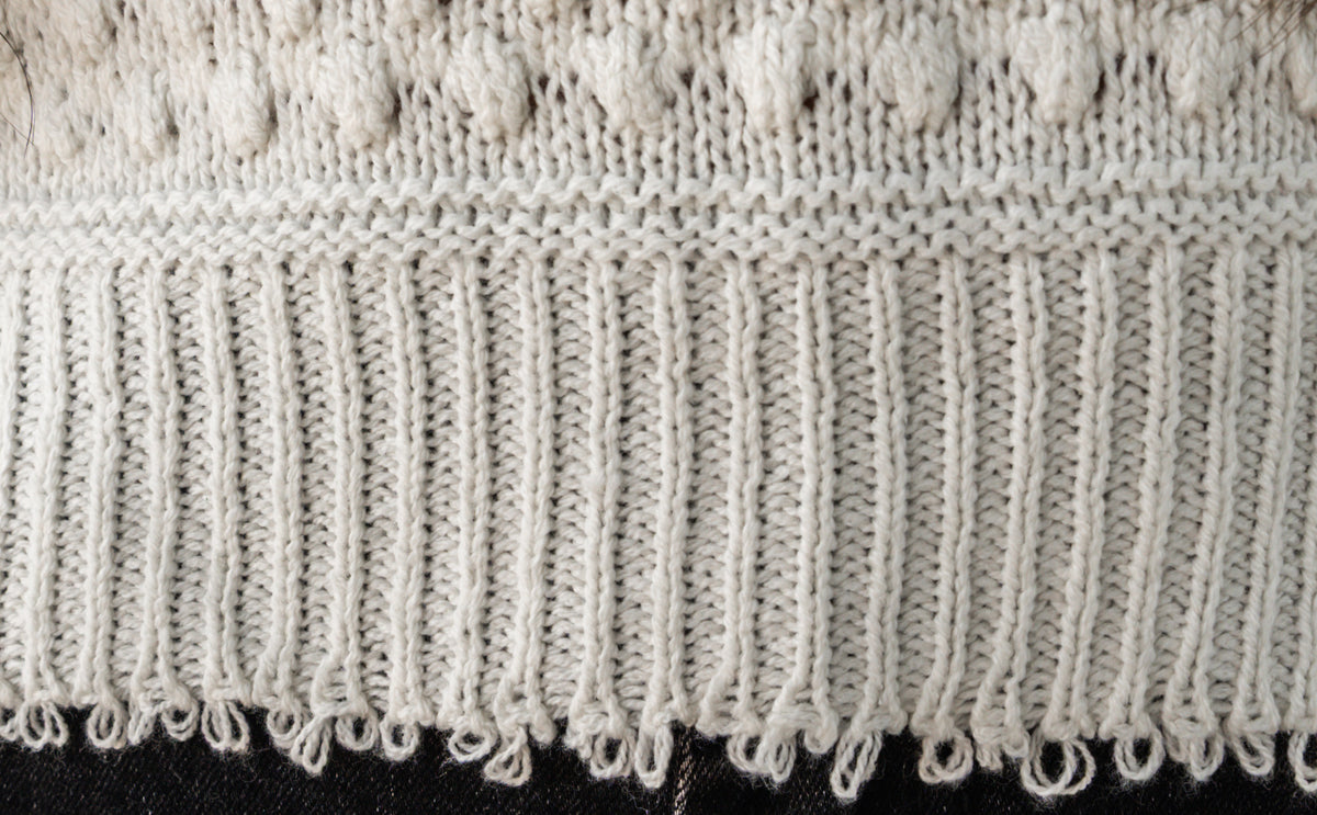 Monroe Textured Sweater Top