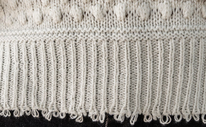 Monroe Textured Sweater Top