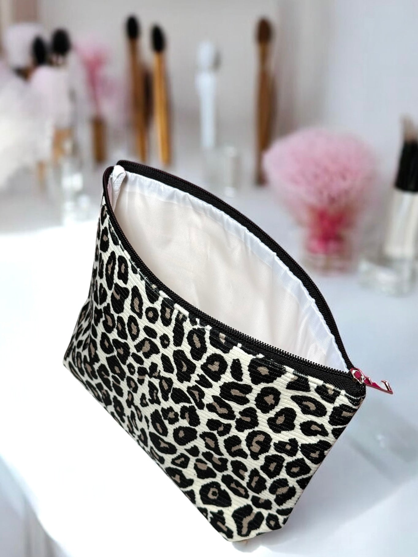 Safari Chic Travel Cosmetic Pouch