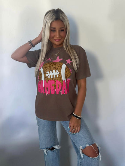 Pink Pride GAME DAY Graphic T-shirt
