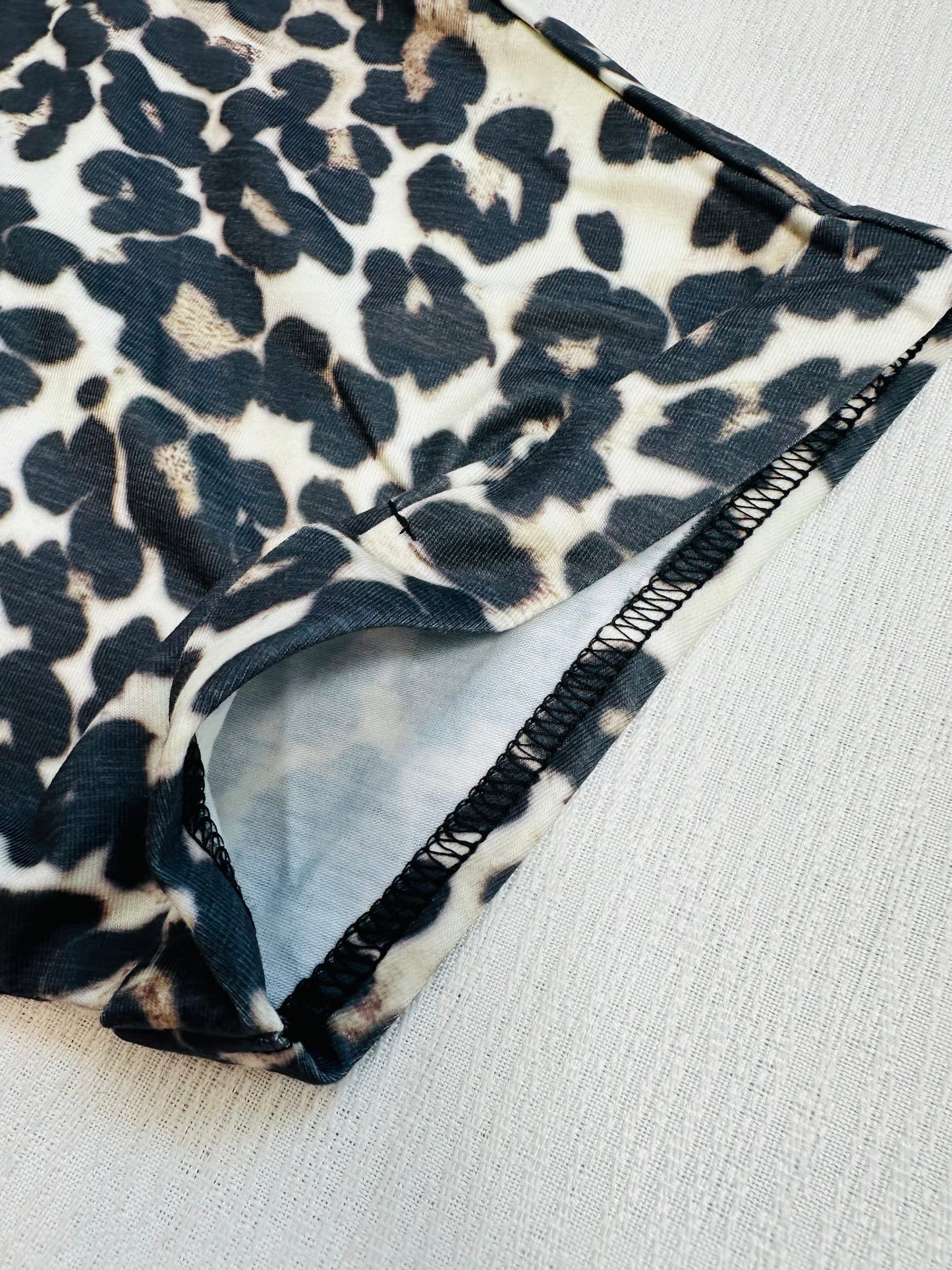 Gone Wild Cheetah Print Two Piece Set