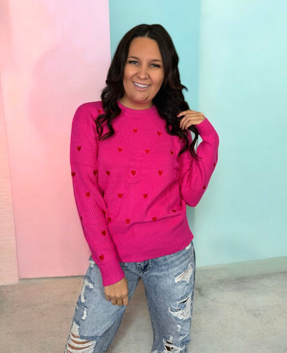 Heartfelt Embrace Sweater Top