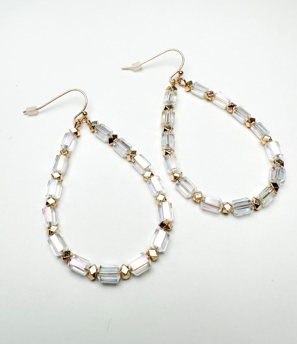 Everyday Clear Crystal Dangle earrings