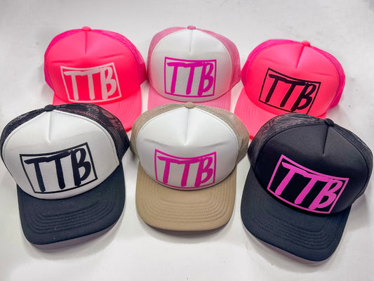 "Perfect for Summer" TTB Logo Trucker Hats