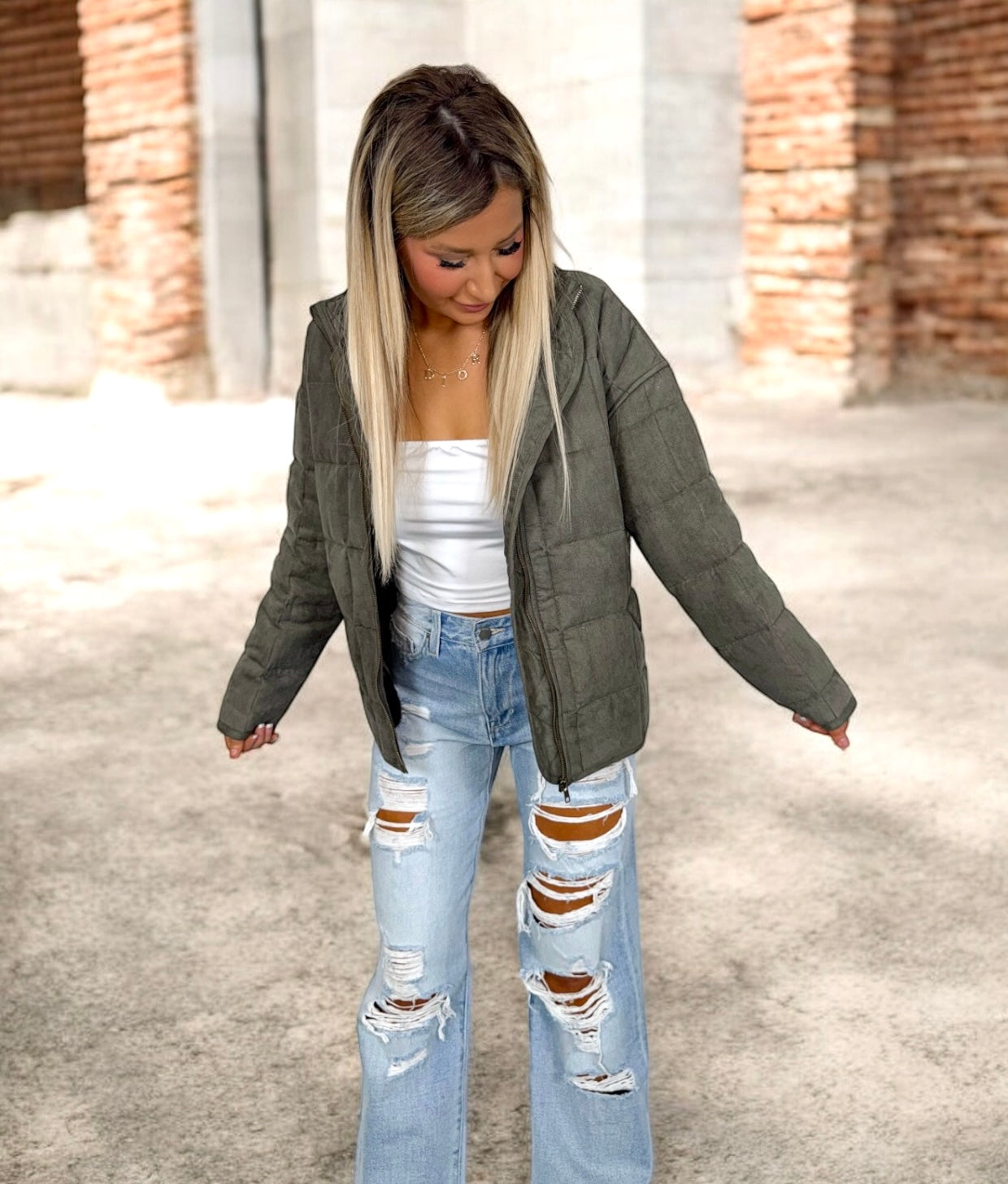 Pathfinder Quilted Zip Jacket