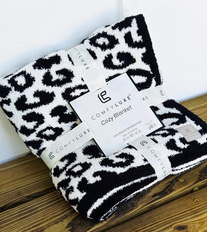 Leopard Luxe Throw Blanket