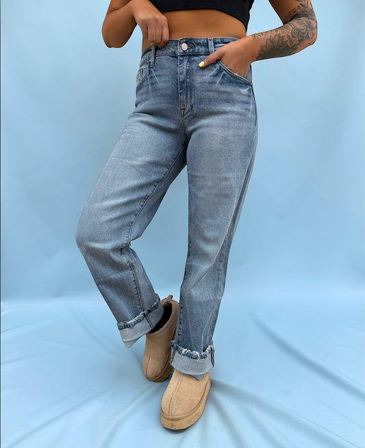 Tenley Baggy Straight Leg Jeans