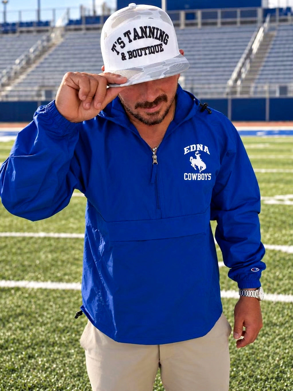Edna Cowboys Windbreaker Jacket