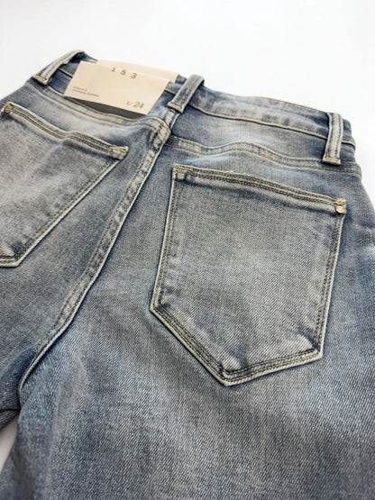 Hazel High‑Rise Palazzo Jeans