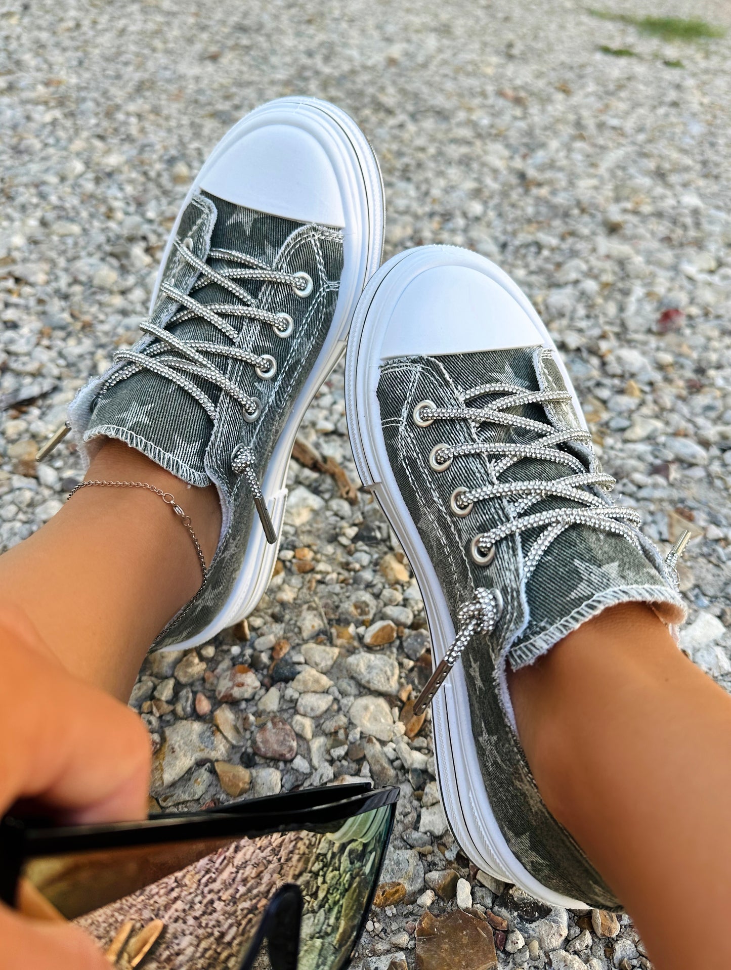 Darkest Night Very G Camo Sneakers