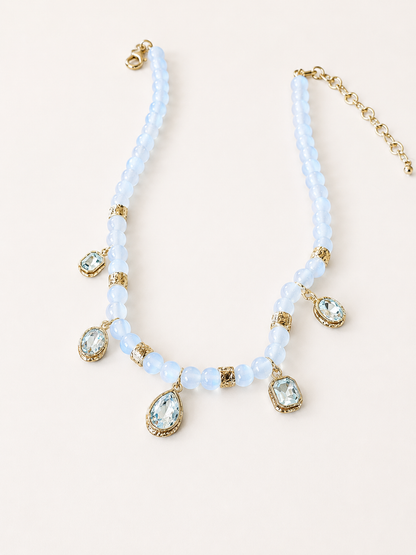 Luster Falls Charm Necklace