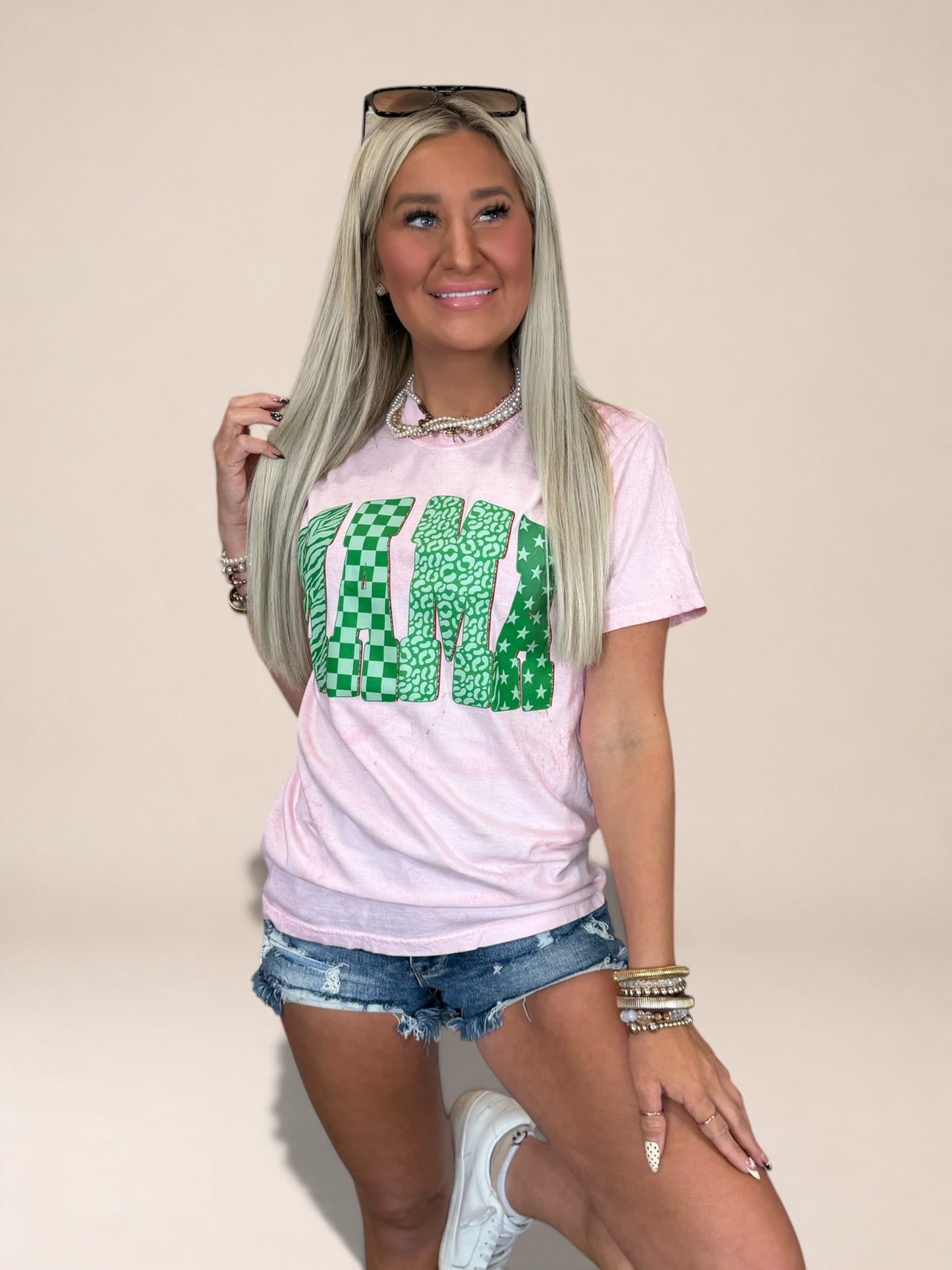 MAMA Colorblast Graphic T-shirt