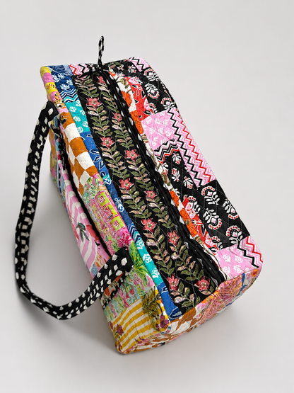 The Heritage Quilted Weekender Duffle Bag
