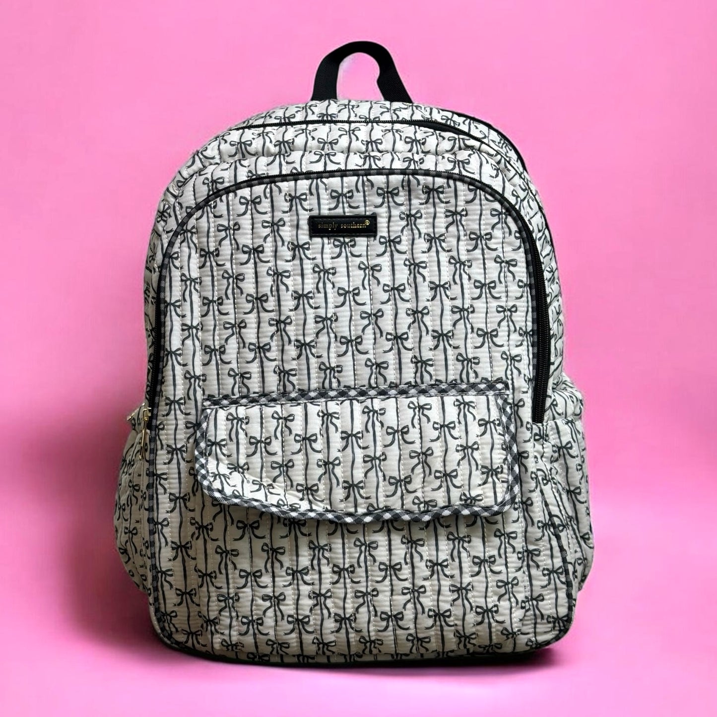 Soft Stitch Quilted Backpack