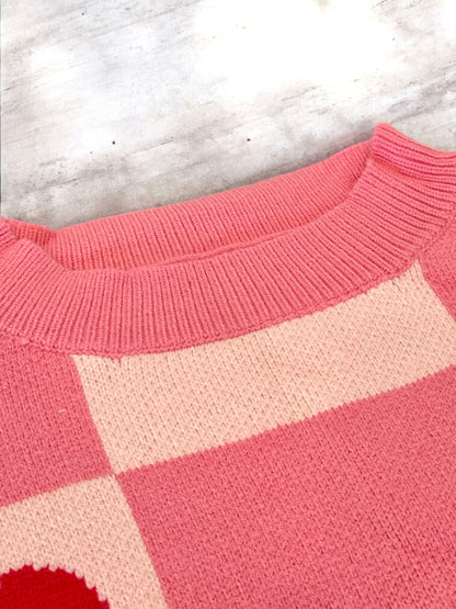 Sweetheart Love Block Pullover