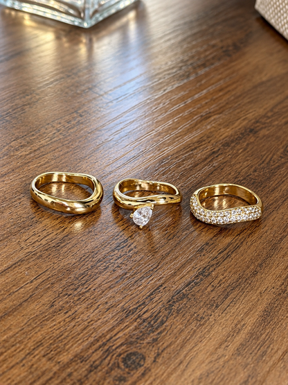 Forever Shine Ring Stack Set
