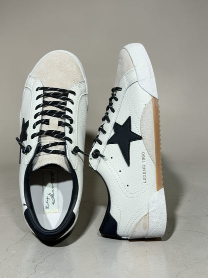 Legendary Black Star Low Top Sneakers