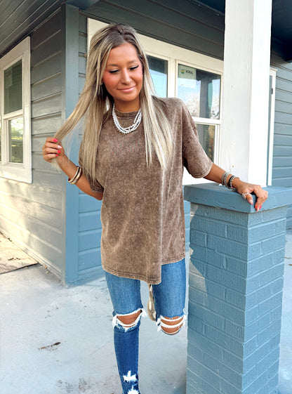 Vintage Fade Oversized Tee