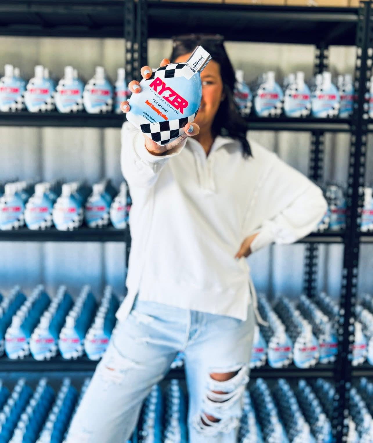 RYZER Dark Tanning Lotion TTB Custom