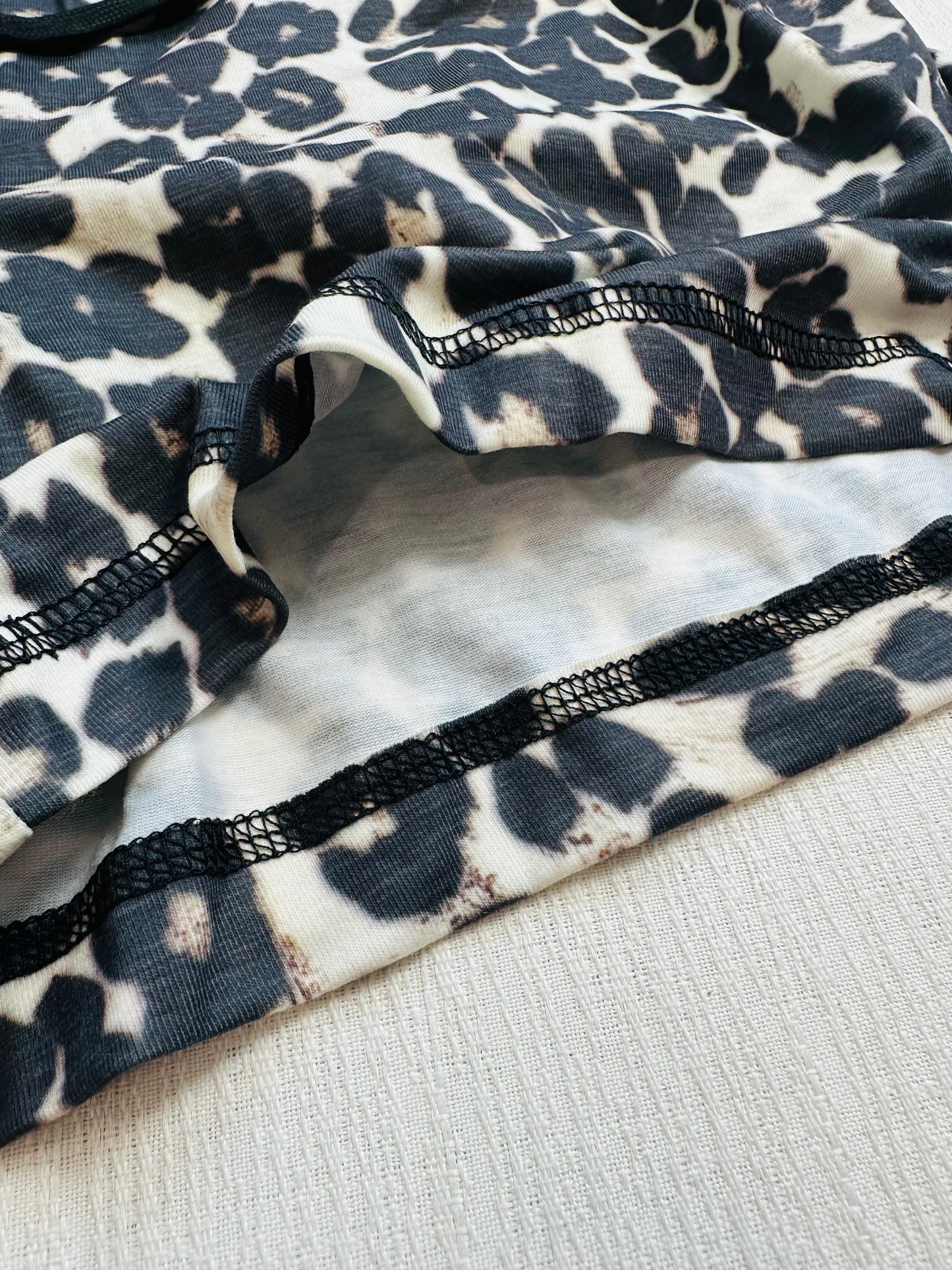 Gone Wild Cheetah Print Two Piece Set