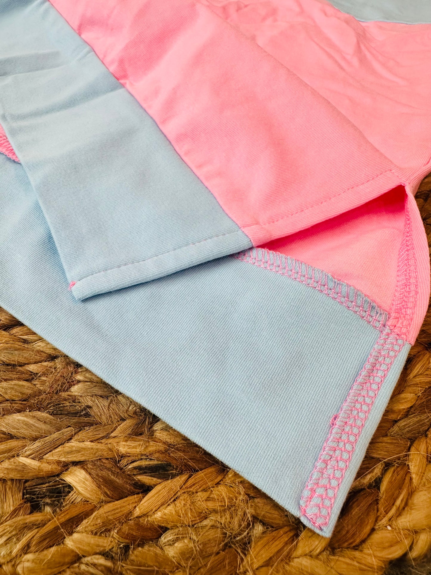 Laid Back Two Toned Relaxed Collard T Shirt