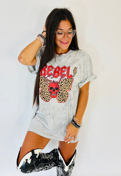 Bless This Rebel Soul Graphic Top
