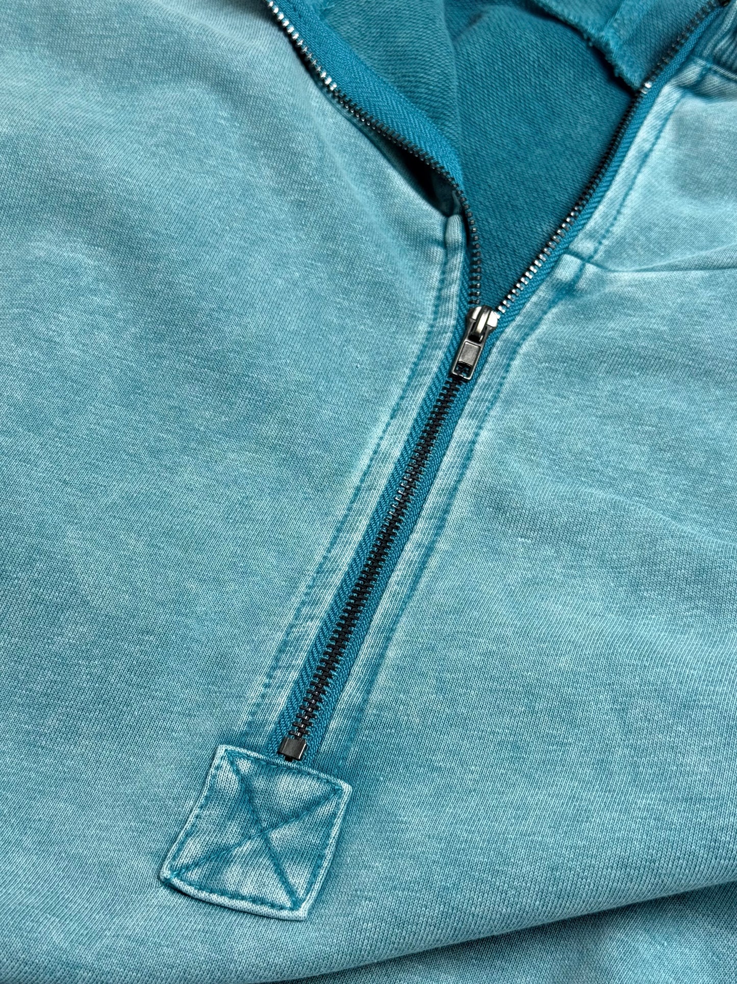 Laidback Half Zip Pullover Top