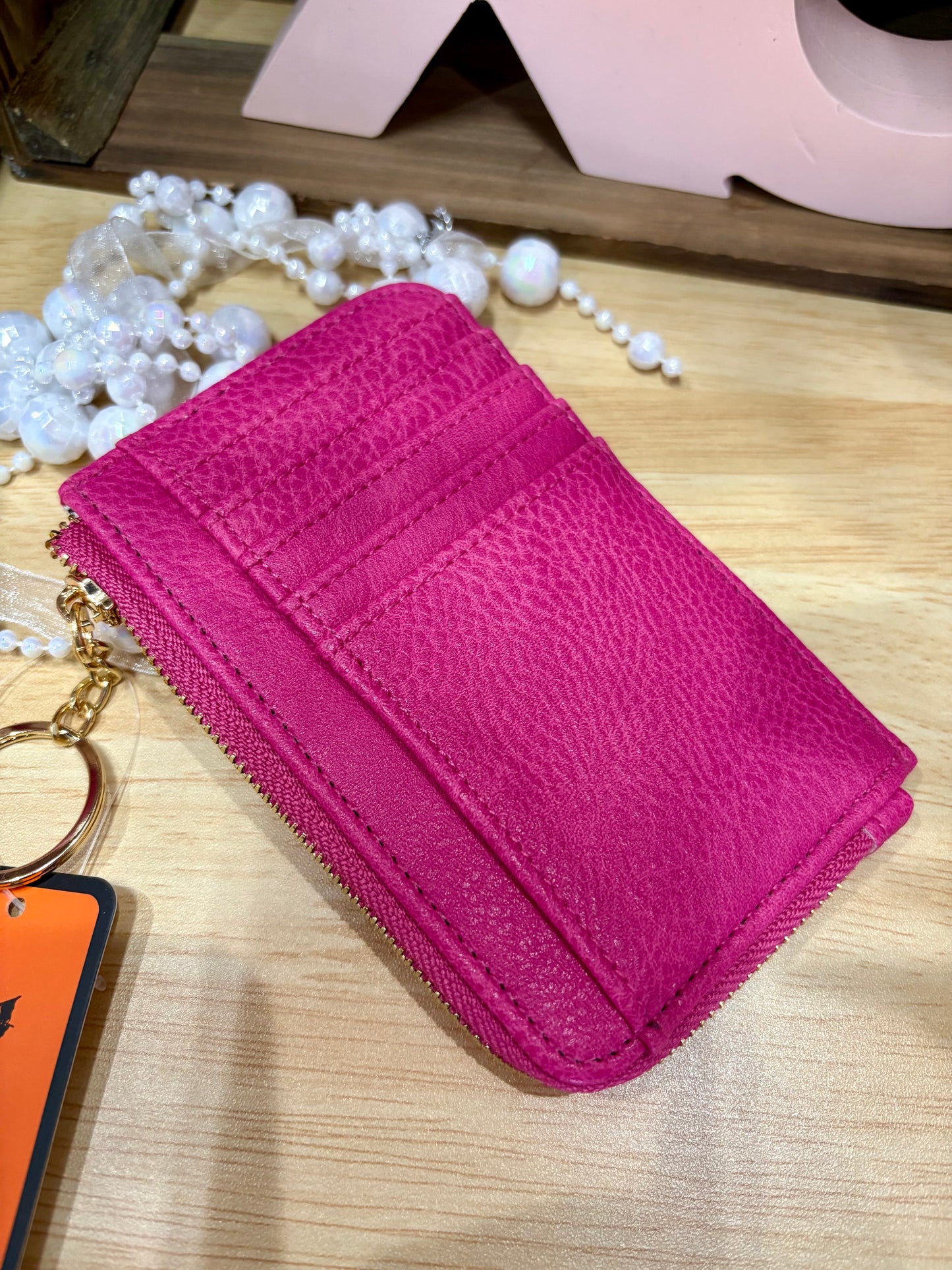 Pink Travel Wallet