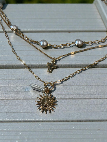 Radiant Glow Pearl Necklace