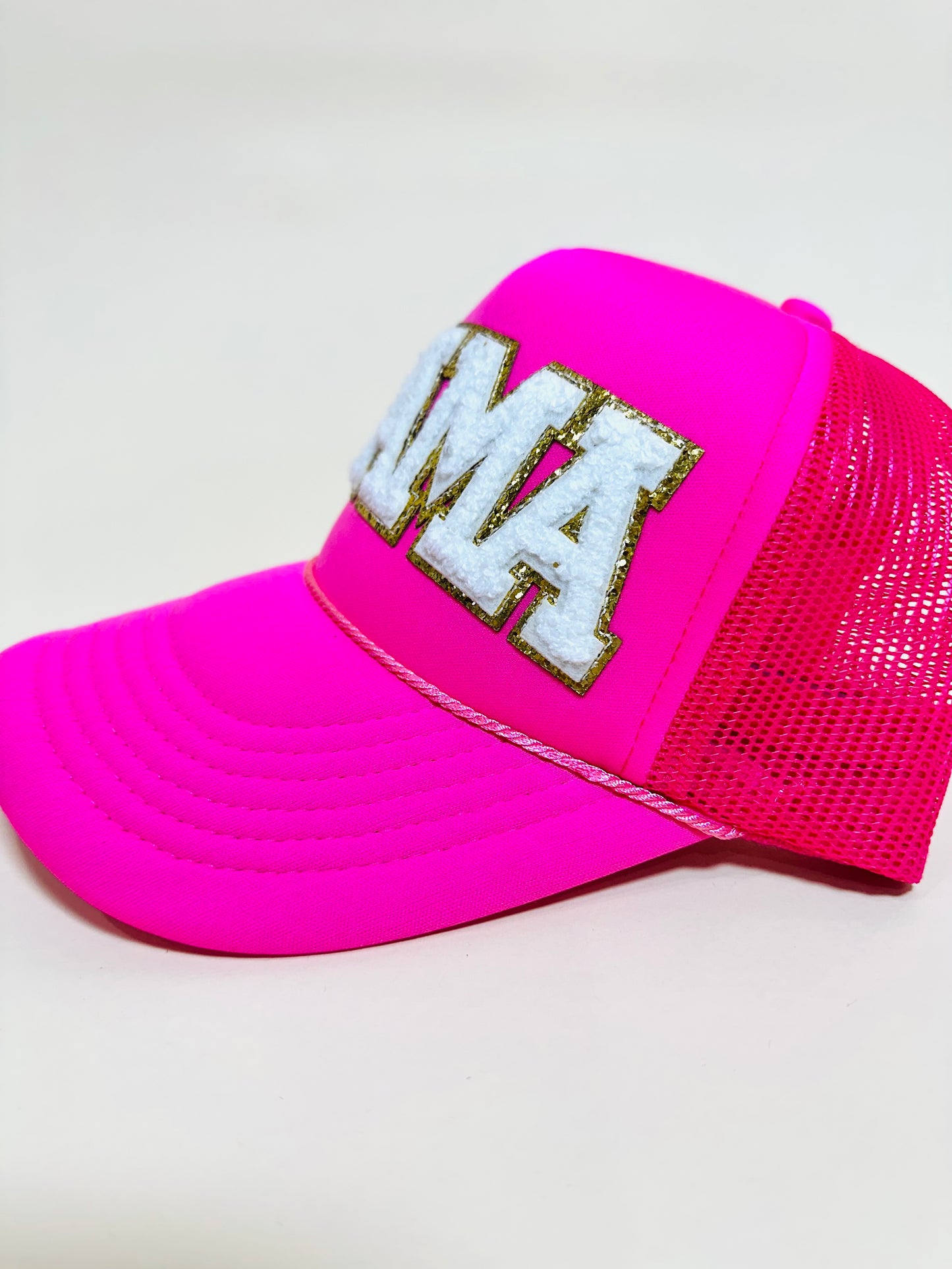 MAMA Chenille Letters Foam Trucker Hat