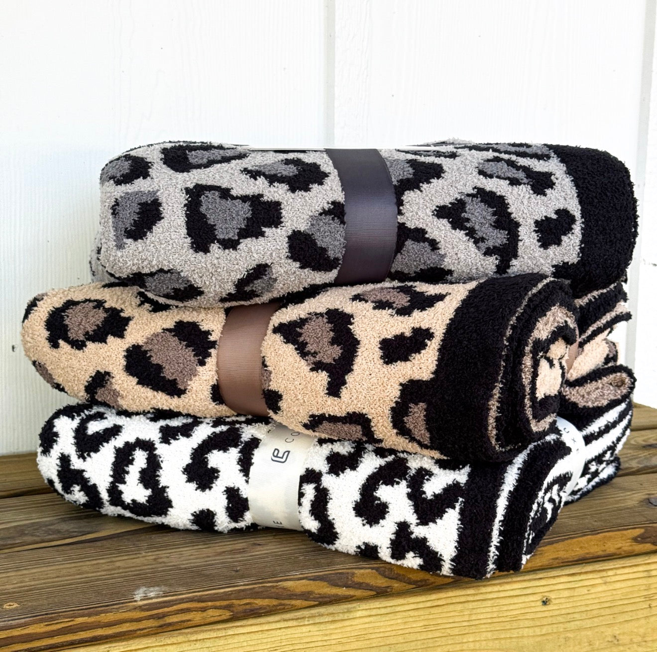 Leopard Luxe Throw Blanket