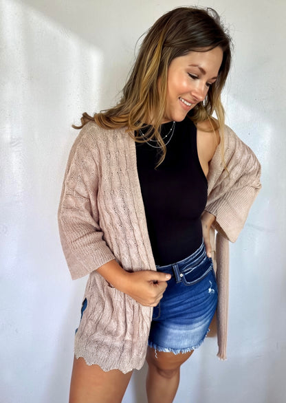 Rosewood Drift Cardigan
