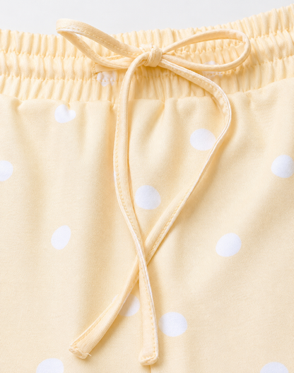Lemon Pop Polka Dot Set