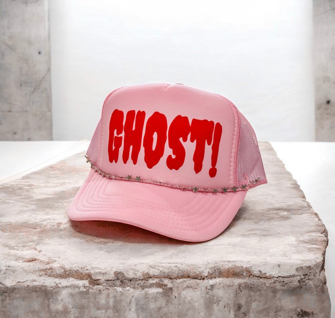 Ghost Pink Trucker Hat