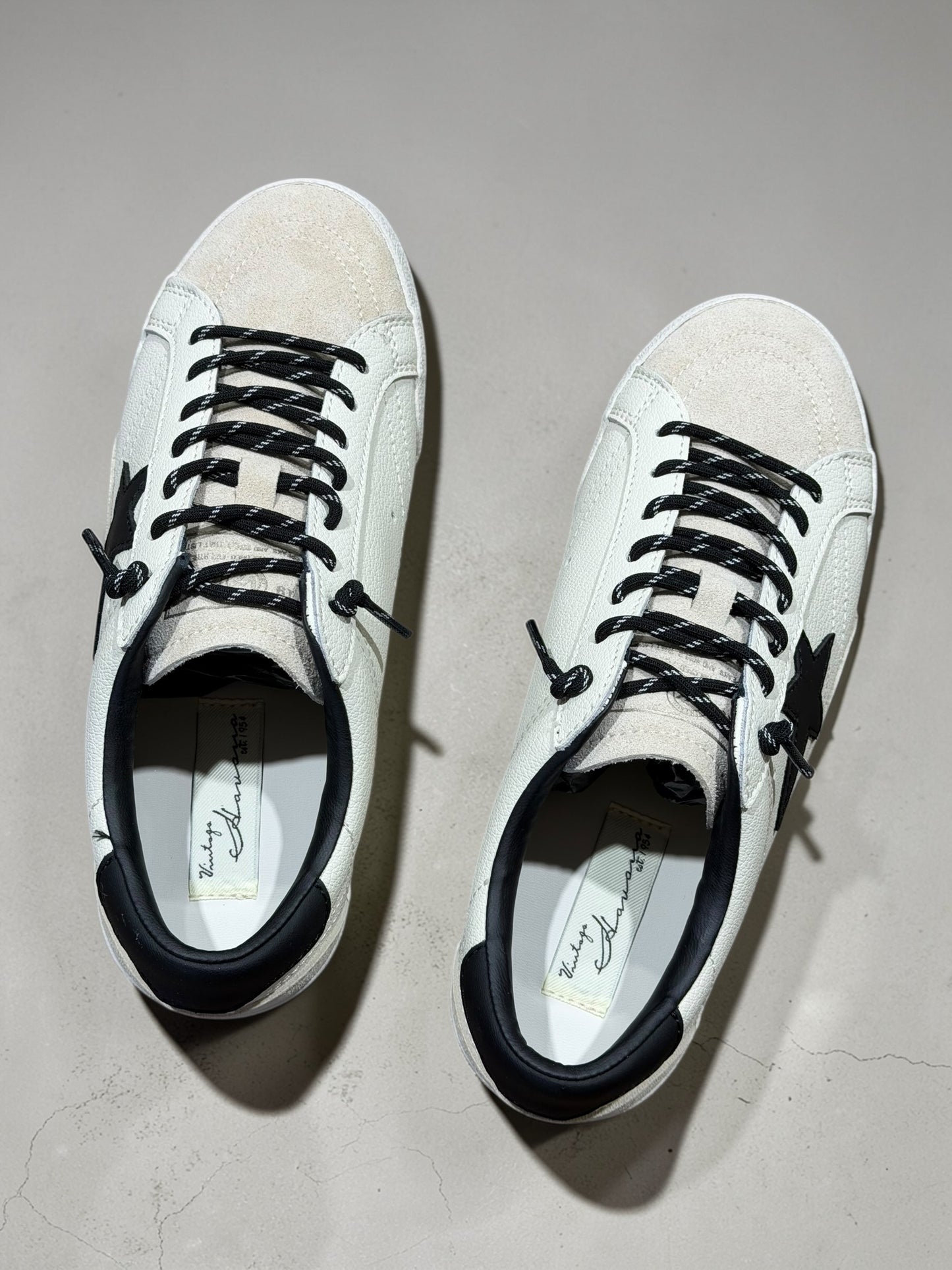 Legendary Black Star Low Top Sneakers