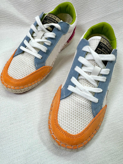 Ocean Breeze Colorful Vintage Havana Shoes