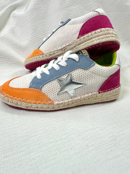 Ocean Breeze Colorful Vintage Havana Shoes