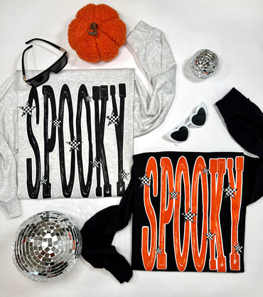 Spooky Season Long-sleeve Graphic Top