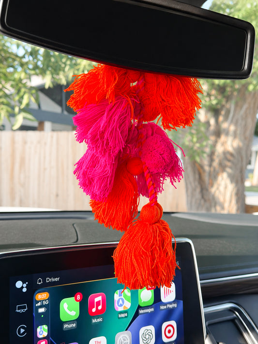 Cozy Pom-Pom Yarn Charm