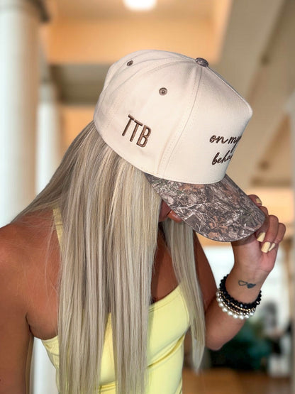 On My Worst Behavior Trucker Hat