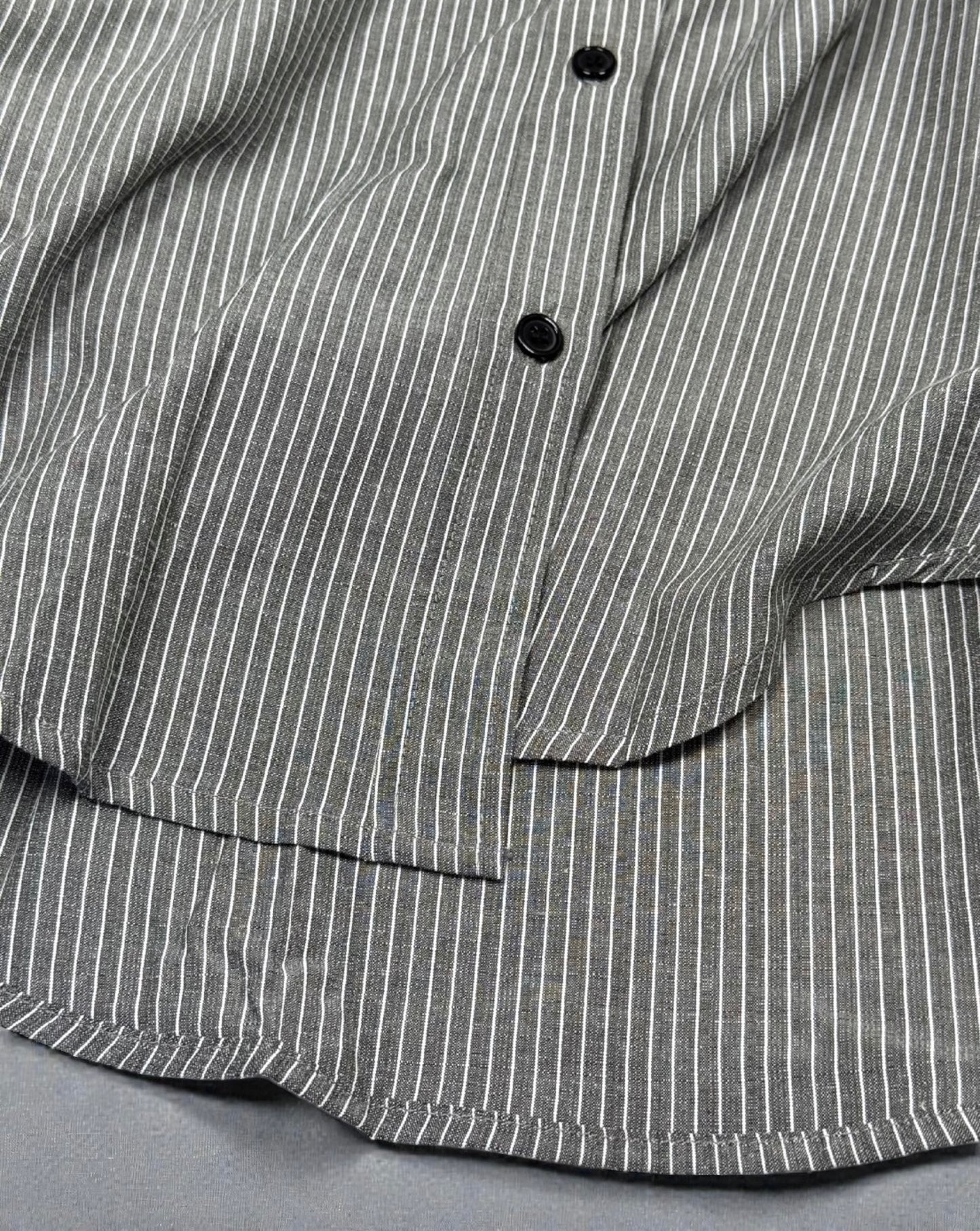 Midnight Lines Button Up Top