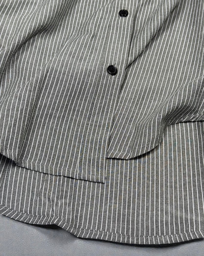 Midnight Lines Button Up Top