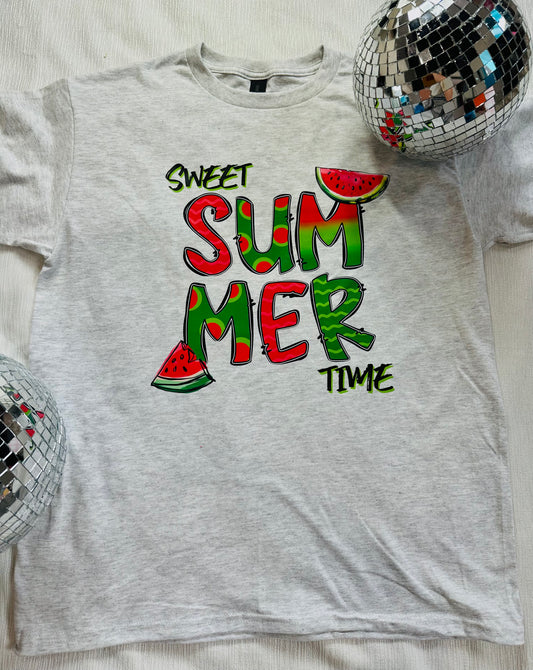 Sweet Summer Time Graphic Tee Size Youth XL