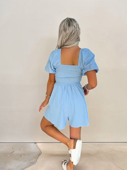 Square Neck Siren Romper