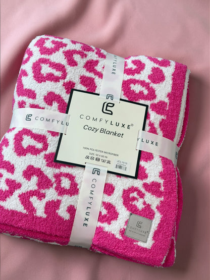 Leopard Luxe Throw Blanket