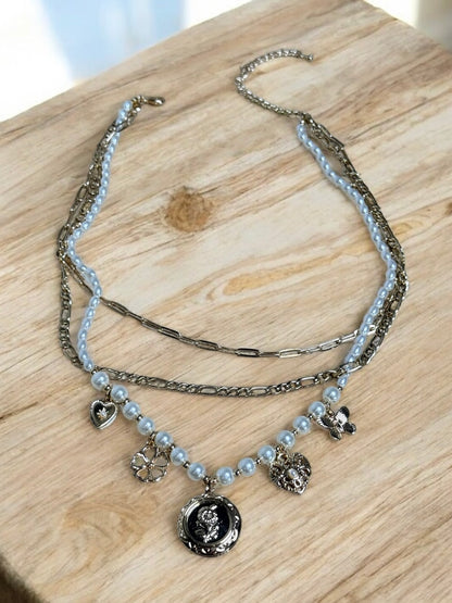 Whispered Charms Layered Necklace