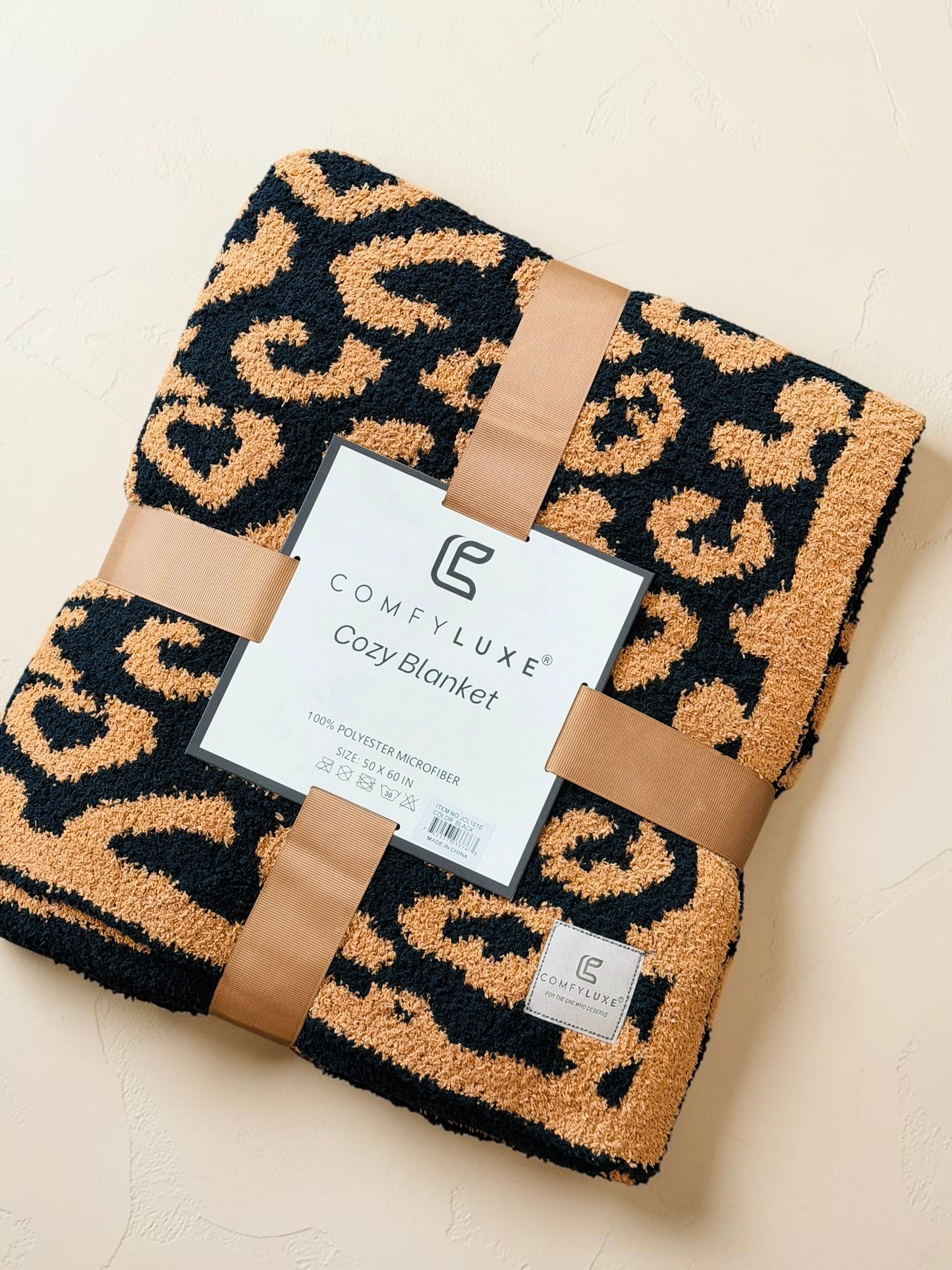 Leopard Luxe Throw Blanket