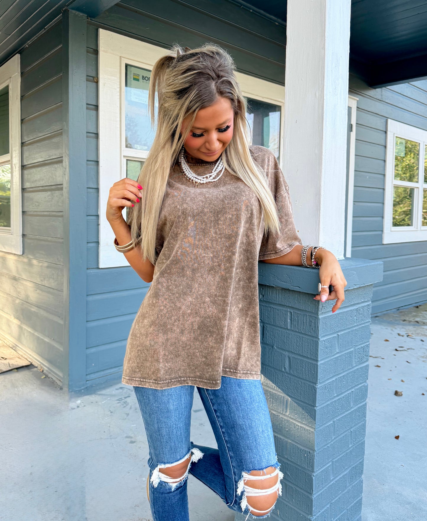 Vintage Fade Oversized Tee