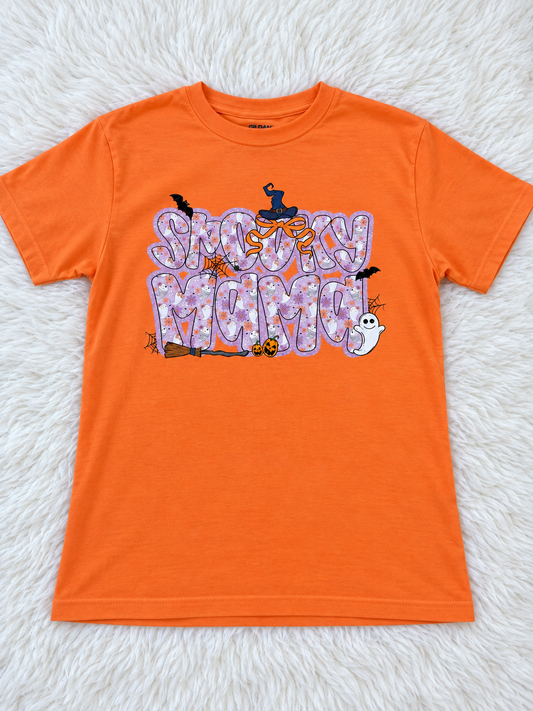 Spooky Time MAMA Graphic Top